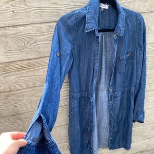Calvin Klein denim dress Small